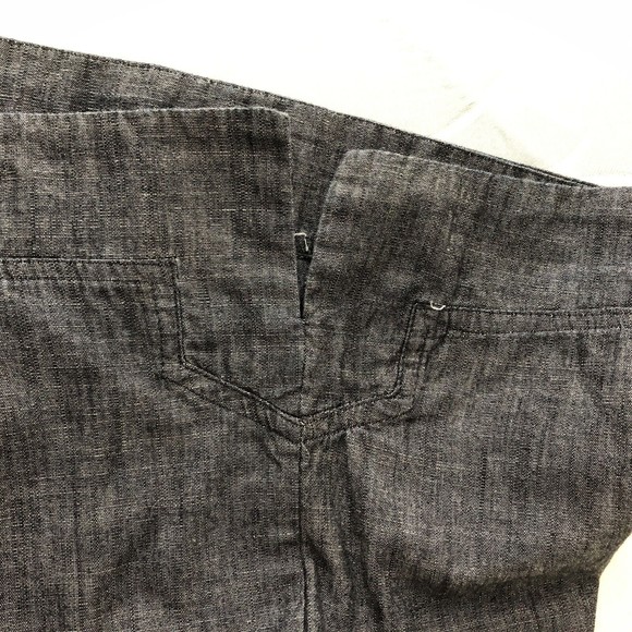 NEW YORK & COMPANY BELTED SHIRT DRESS SZ.8 COTTON 3/4 SLEEVES 1/2 HALF BOTTON $$ - Picture 10 of 10